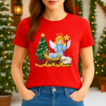 1410 Дамска тениска Holy Night