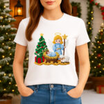 1410 Дамска тениска Holy Night