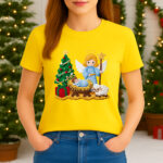 1410 Дамска тениска Holy Night