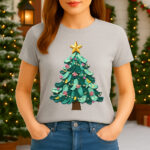 1412 Дамска тениска Artmas Tree