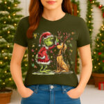 1413 Дамска тениска Merry Grinch