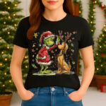 1413 Дамска тениска Merry Grinch