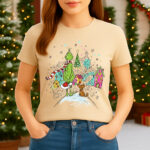 1414 Дамска тениска Grinch Dream - Image 6