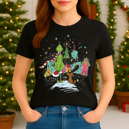1414 Дамска тениска Grinch Dream
