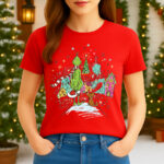 1414 Дамска тениска Grinch Dream