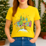 1414 Дамска тениска Grinch Dream
