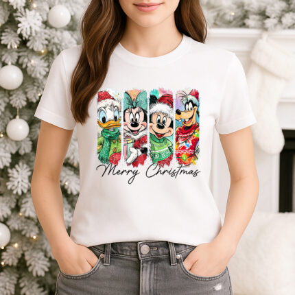 1418 Дамска тениска Christmas Crew