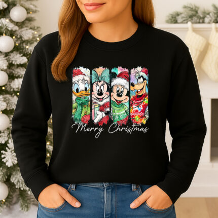1418b Дамска ватирана блуза Christmas Crew