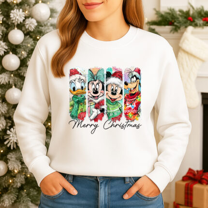 1418b Дамска ватирана блуза Christmas Crew