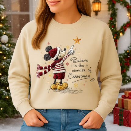 1419b Дамска ватирана блуза Christmas Wish