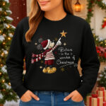 1419b Дамска ватирана блуза Christmas Wish