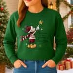 1419b Дамска ватирана блуза Christmas Wish