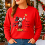 1419b Дамска ватирана блуза Christmas Wish