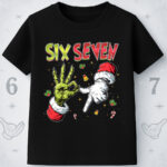 6132k Детска тениска Six Seven Christmas