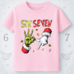 6132k Детска тениска Six Seven Christmas