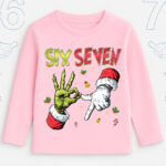 6132kb Детска блуза Six Seven Christmas
