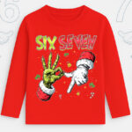 6132kb Детска блуза Six Seven Christmas