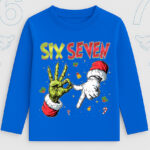 6132kb Детска блуза Six Seven Christmas