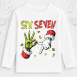 6132kb Детска блуза Six Seven Christmas