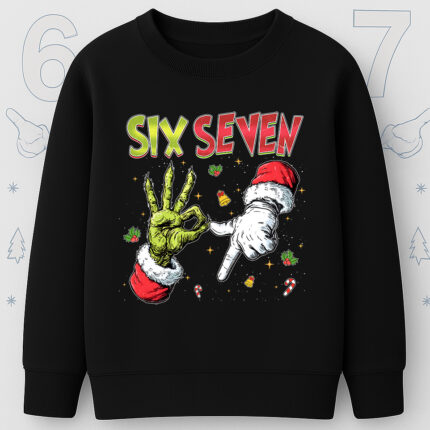 6132kv Детска ватирана блуза Six Seven Christmas