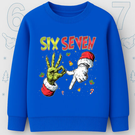 6132kv Детска ватирана блуза Six Seven Christmas