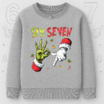 6132kv Детска ватирана блуза Six Seven Christmas