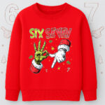 6132kv Детска ватирана блуза Six Seven Christmas