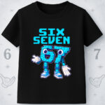 6133k Детска тениска Six Seven Roblox