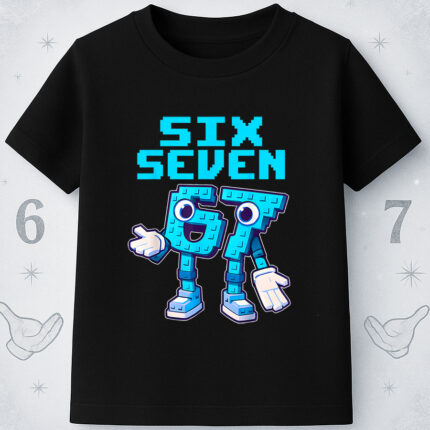 6133k Детска тениска Six Seven Roblox