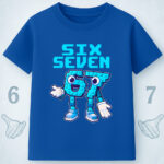 6133k Детска тениска Six Seven Roblox