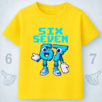 6133k Детска тениска Six Seven Roblox