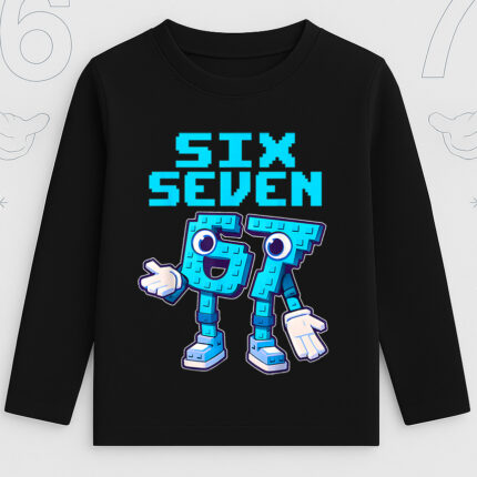 6133kb Детска блуза Six Seven Roblox
