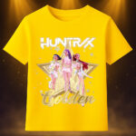 6134k Детска тениска K-Pop Demon Hunters Huntrix Golden