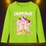 6134kb Детска блуза K-Pop Demon Hunters Huntrix Golden
