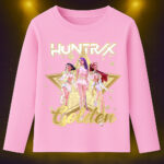 6134kb Детска блуза K-Pop Demon Hunters Huntrix Golden