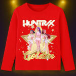 6134kb Детска блуза K-Pop Demon Hunters Huntrix Golden