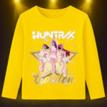 6134kb Детска блуза K-Pop Demon Hunters Huntrix Golden
