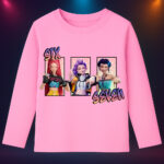 6135kb Детска блуза K-Pop Demon Hunters Huntrix Six Seven - Image 2