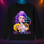 6136kb Детска блуза K-Pop Demon Hunters Rumi Six Seven