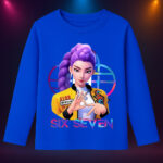 6136kb Детска блуза K-Pop Demon Hunters Rumi Six Seven