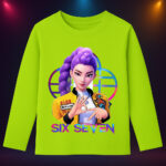 6136kb Детска блуза K-Pop Demon Hunters Rumi Six Seven