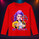 6136kb Детска блуза K-Pop Demon Hunters Rumi Six Seven