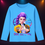 6136kb Детска блуза K-Pop Demon Hunters Rumi Six Seven