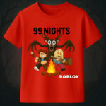6138k Детска тениска Roblox 99 Nights