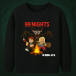 6138kv Детска ватирана блуза Roblox – 99 Nights