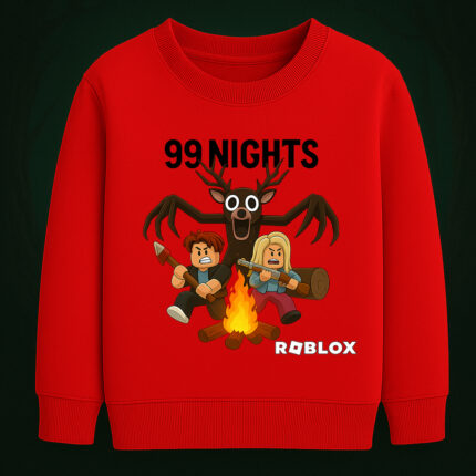 6138kv Детска ватирана блуза Roblox – 99 Nights