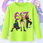6139kb Детска блуза K-Pop Demon Hunters Huntrix Six Seven STR