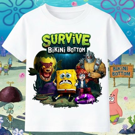 6140k Детска тениска Roblox - Survive Bikini Bottom
