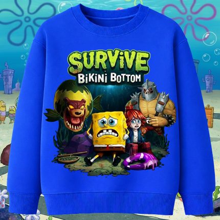 6140kv Детска ватирана блуза Roblox - Survive Bikini Bottom