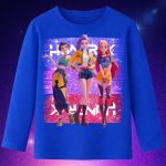 6141kb Детска блуза K-pop Demon Hunters Huntrix Glow
